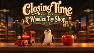 Closing Time at the Wooden Toy Shop