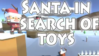 Santa in search of toys