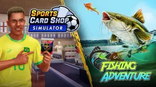 Sports Card Shop Simulator x Fishing Adventure
