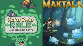 Maktala: Slime Lootfest X Master Healer Kale with useless party