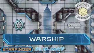 Fantasy Grounds - Starfinder RPG - Flipmat - Warship
