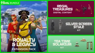 The Sims 4 Royalty & Legacy Expansion Pack