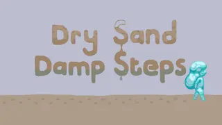 Dry Sand Damp Steps