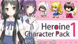 RPG Maker MZ - Heroine Character Pack 1