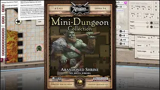 Fantasy Grounds - Mini-Dungeon #006: Abandoned Shrine (PFRPG)