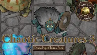 Fantasy Grounds - Devin Night Pack 107: Chaotic Creatures 3 (Token Pack)