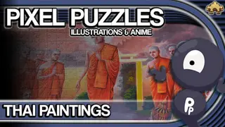 Pixel Puzzles Illustrations & Anime - Jigsaw Pack: Thai Paintings
