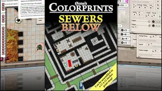 Fantasy Grounds - 0one's Colorprints #5: Sewers Below (Map Pack)