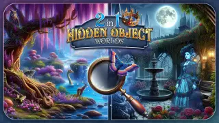 2 in 1 Hidden Object Worlds