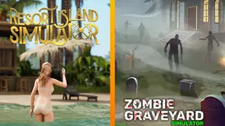 Resort Island x Zombie Graveyard Simulator