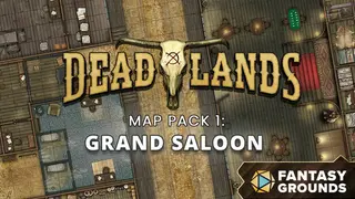 Fantasy Grounds - Deadlands: The Weird West: Map Pack 1: Grand Saloon