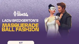 The Sims 4 Lady Bridgerton’s Masquerade Ball Fashion Kit