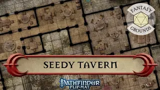 Fantasy Grounds - Pathfinder RPG - Pathfinder Flip-Mat - Classic Seedy Tavern