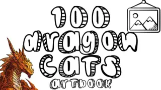 100 Dragon Cats - Artbook
