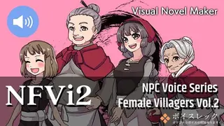 Visual Novel Maker - NPC Female Villagers Vol.2