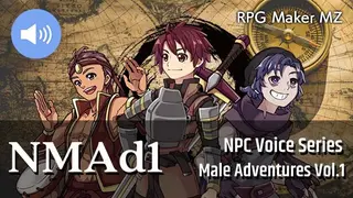 RPG Maker MZ - NPC Male Adventurers Vol.1