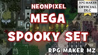 RPG Maker MZ - NEONPIXEL ‐ Mega Spooky set