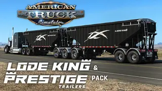 American Truck Simulator - Lode King & Prestige Trailers Pack