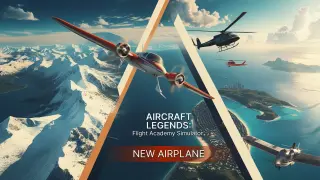 Aircraft Legends: Flight Academy Simulator NEW AIRPLANE - Switch