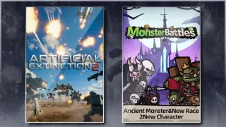 Artificial Extinction 2 & Monster Battles
