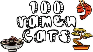 100 Ramen Cats