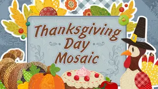 Thanksgiving Day Mosaic