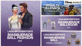 The Sims 4 Royal Masquerade Bundle