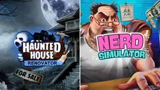 Nerd in Haunted House