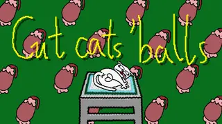 Cut cats' balls