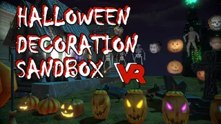 Halloween Decoration Sandbox
