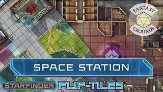 Fantasy Grounds - Starfinder RPG - Flip-Mat - Space Station
