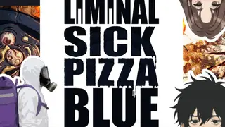 Liminal Sick Pizza Blue