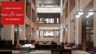 Larkin building by Frank Lloyd Wright