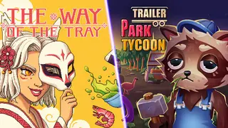 Trailer Park Tycoon: Raccoon Ranch + The Way of the Tray: Japanese Restaurant Simulator