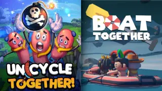 Unicycle Together + Boat Together