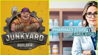 Pharmacy Store Simulator x Junkyard Builder