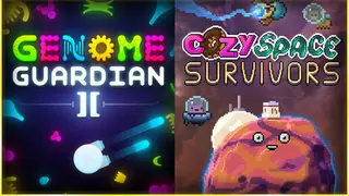 🧬 Genome Guardian 2 × Cozy Space Survivors 🍩