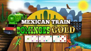 Mexican Train Dominoes Gold