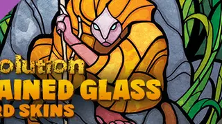 Evolution - Stained Glass Cards