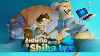 Autumn with the Shiba Inu