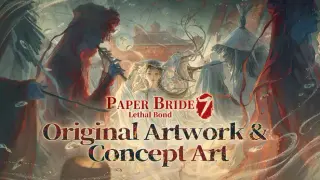 Paper Bride 7 Lethal Bond - Original Artwork & Concept Art