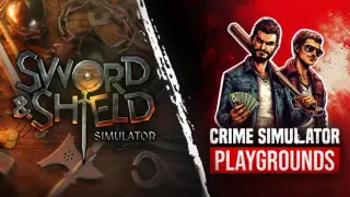 Sword 'n Shield x Crime Simulator: Playgrounds