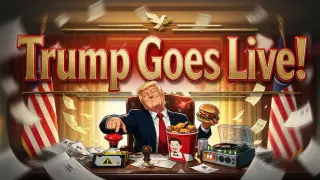 Trump Goes Live!