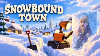 Snowbound Town