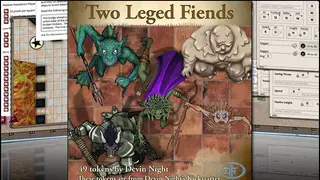 Fantasy Grounds - Two-Legged Fiends (Token Pack)