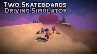 Two Skateboards Driving Simulator