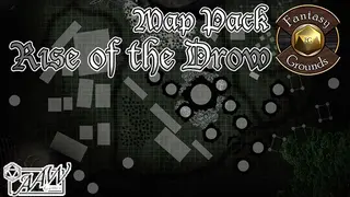 Fantasy Grounds - Rise of the Drow Map Pack (Map Pack)
