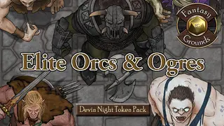 Fantasy Grounds - Devin Night Token Pack #117: Elite Orcs & Ogres (Token Pack)