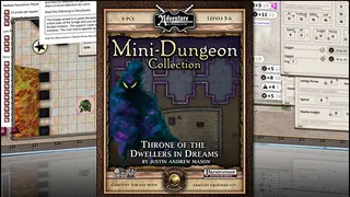 Fantasy Grounds - Mini-Dungeon #028: Throne of the Dwellers in Dreams (PFRPG)