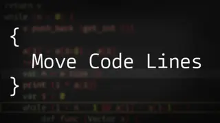 Move Code Lines